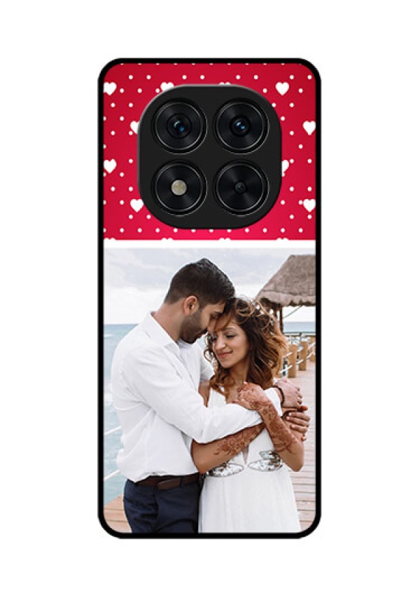 Poco X7 5G Custom Glass Phone CaseHearts Mobile Case Design