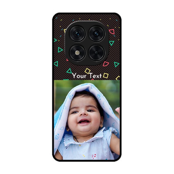 Poco X7 5G Custom Glass Phone CaseWith Confetti Birthday Design Poco X7 5G Custom Glass Phone CaseWith Confetti Birthday Design