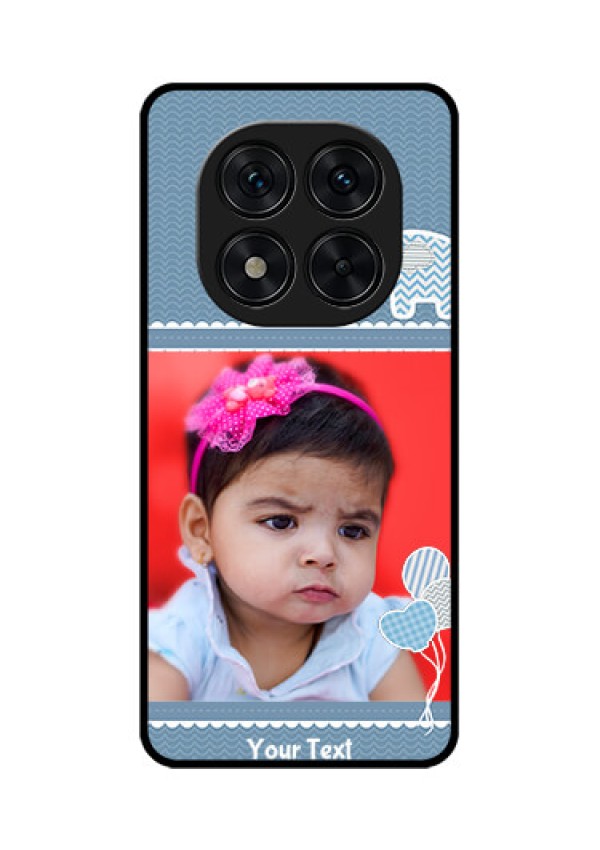 Poco X7 5G Custom Glass Phone CaseWith Kids Pattern Design