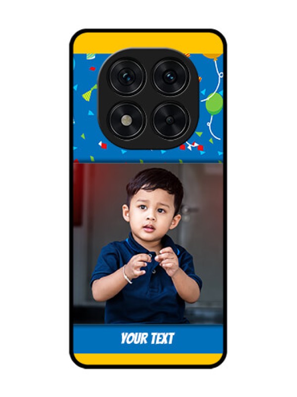 Custom Poco X7 5G Custom Glass Phone CaseBirthday Wishes Design