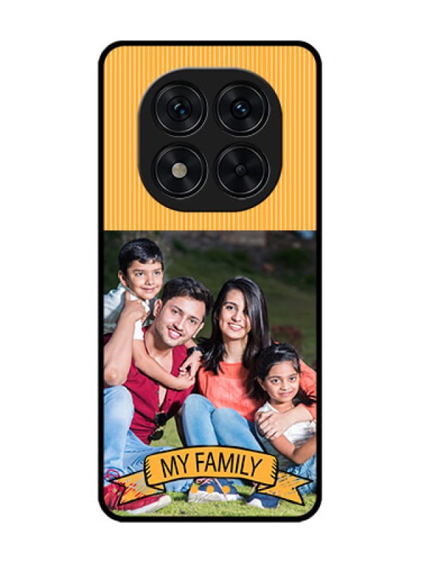 Custom Poco X7 5G Custom Glass Phone CaseMy Family Design