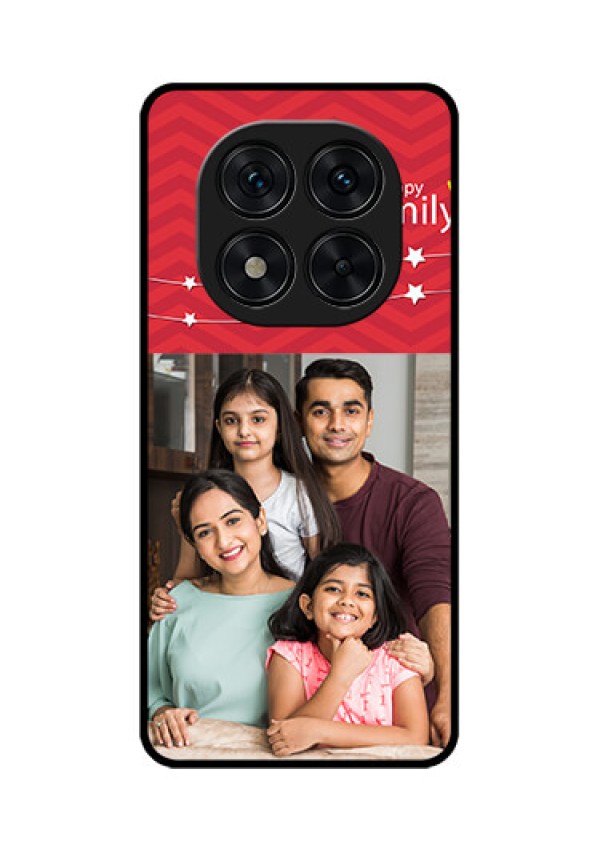 Poco X7 5G Custom Glass Phone CaseHappy Family Design