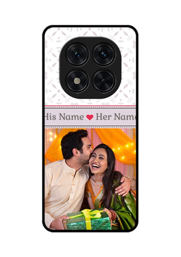 Poco X7 5G Custom Glass Phone CaseWith Photo And Ethnic Design