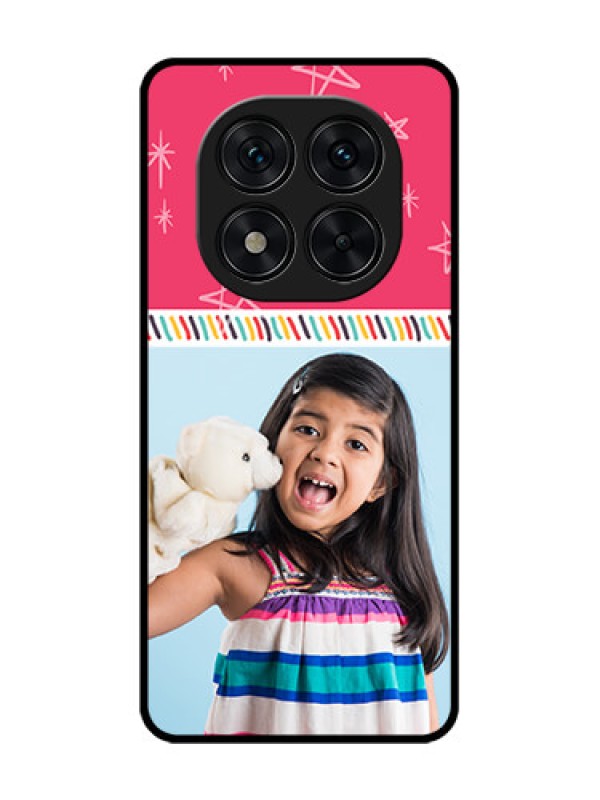 Custom Poco X7 5G Custom Glass Phone CaseLine Art Design