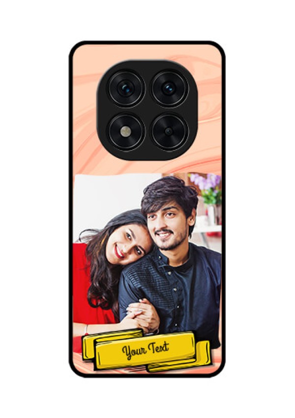 Poco X7 5G Custom Glass Phone CaseMarble Texture Design