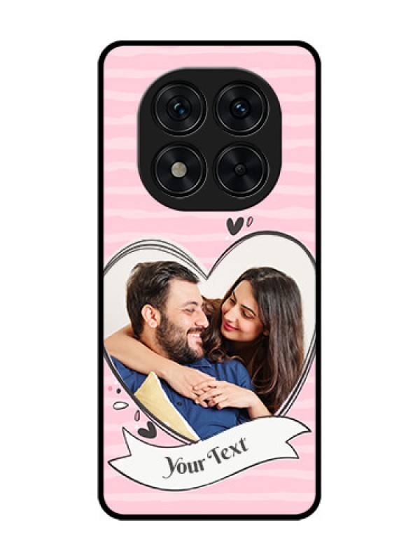 Custom Poco X7 5G Custom Glass Phone CaseVintage Heart Design