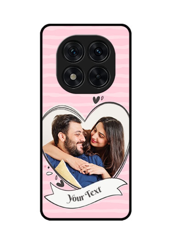 Poco X7 5G Custom Glass Phone CaseVintage Heart Design