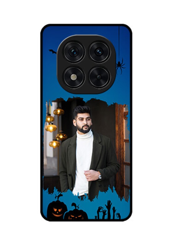Poco X7 5G Custom Glass Phone CaseWith Pro Halloween Design