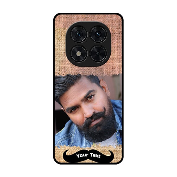 Poco X7 5G Custom Glass Phone CaseWith Texture Design