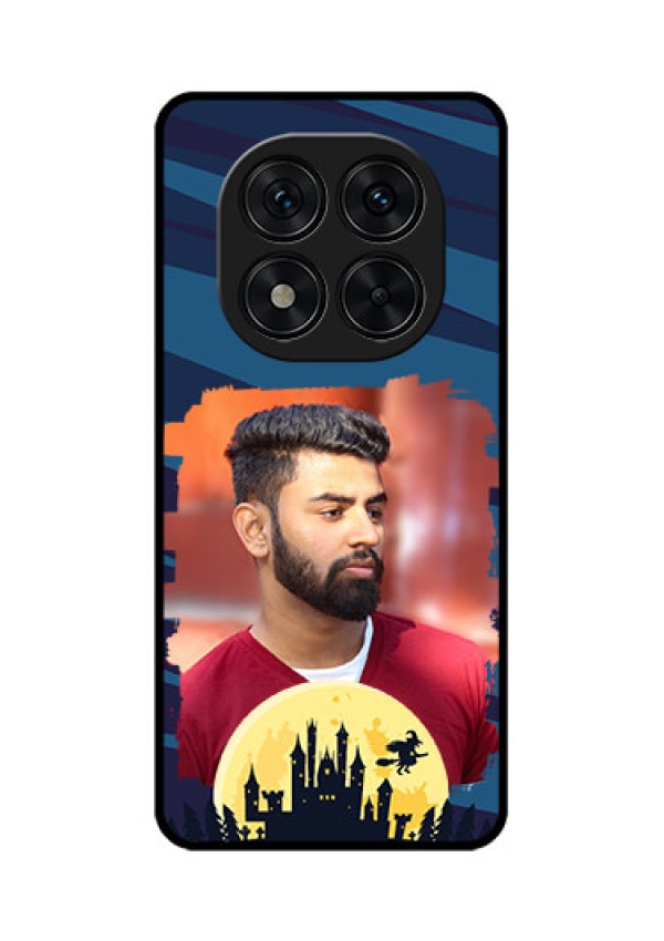 Poco X7 5G Custom Glass Phone CaseHalloween Witch Design
