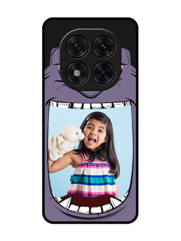 Custom Poco X7 5G Custom Glass Phone CaseAngry Monster Design