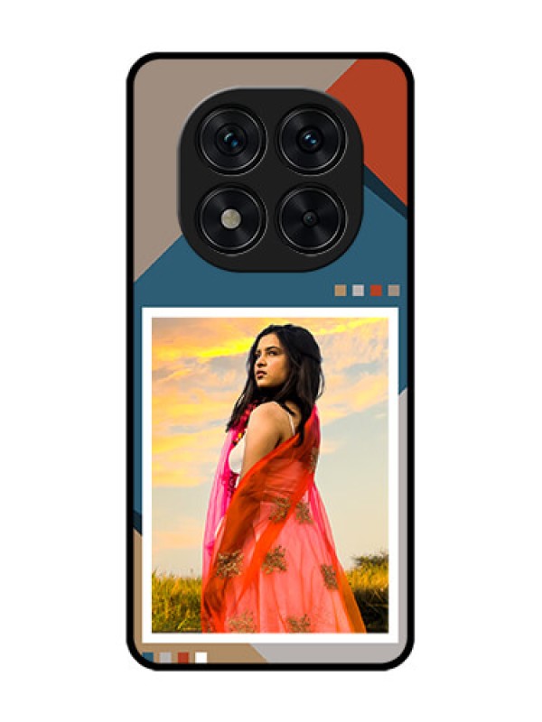 Custom Poco X7 5G Custom Glass Phone CaseRetro Color Pallet Design