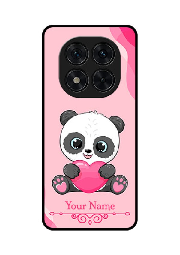 Poco X7 5G Custom Glass Phone CaseCute Panda Design