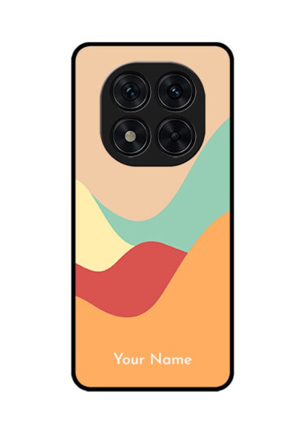 Poco X7 5G Custom Glass Phone CaseOcean Waves Multi - Colour Design