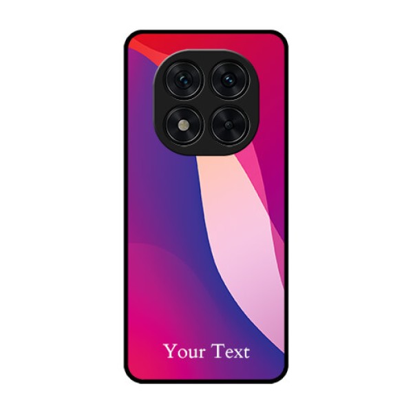 Poco X7 5G Custom Glass Phone CaseDigital Abstract Overlap Design Poco X7 5G Custom Glass Phone CaseDigital Abstract Overlap Design