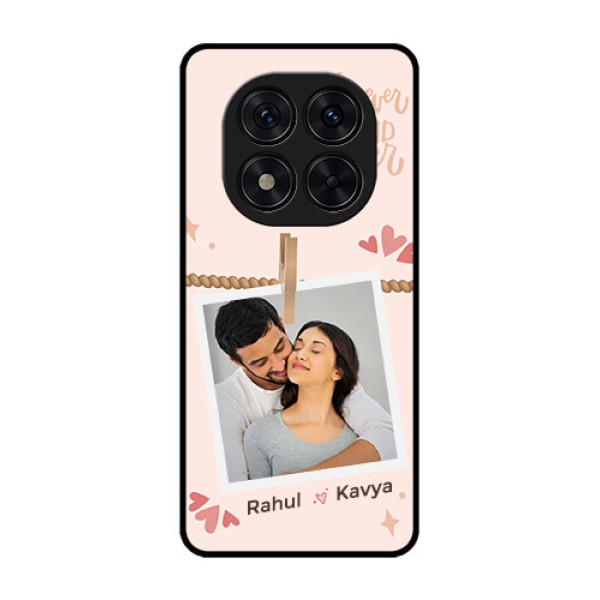 Poco X7 5G Custom Glass Phone CaseForever And Ever Love Design Poco X7 5G Custom Glass Phone CaseForever And Ever Love Design