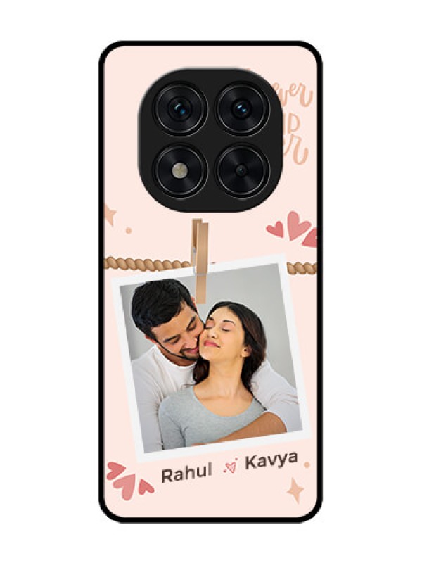 Custom Poco X7 5G Custom Glass Phone CaseForever And Ever Love Design