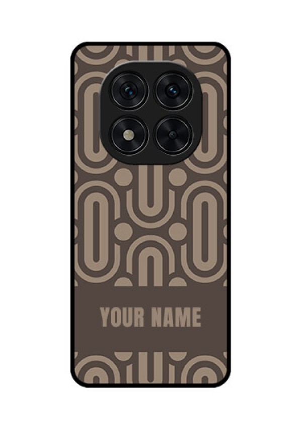 Poco X7 5G Custom Glass Phone CaseCaptivating Zero Pattern Design