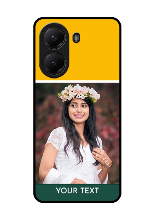 Poco X7 Pro 5G Custom Glass Phone Case - Love You Design