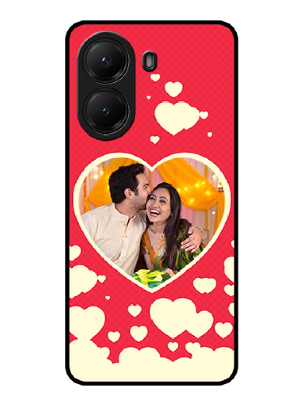 Custom Poco X7 Pro 5G Custom Glass Phone Case - Love Symbols Phone Cover Design