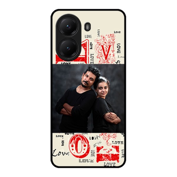 Poco X7 Pro 5G Custom Glass Phone Case - Trendy Love Design Case Poco X7 Pro 5G Custom Glass Phone Case - Trendy Love Design Case