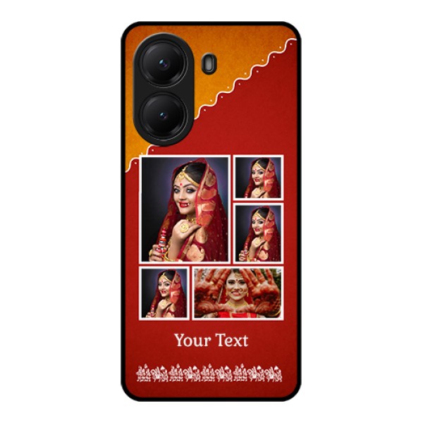 Poco X7 Pro 5G Custom Glass Phone Case - Wedding Pic Upload Design Poco X7 Pro 5G Custom Glass Phone Case - Wedding Pic Upload Design