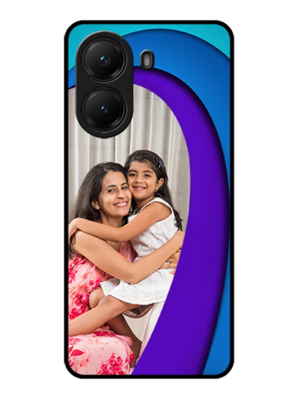 Custom Poco X7 Pro 5G Custom Glass Phone Case - Simple Pattern Design