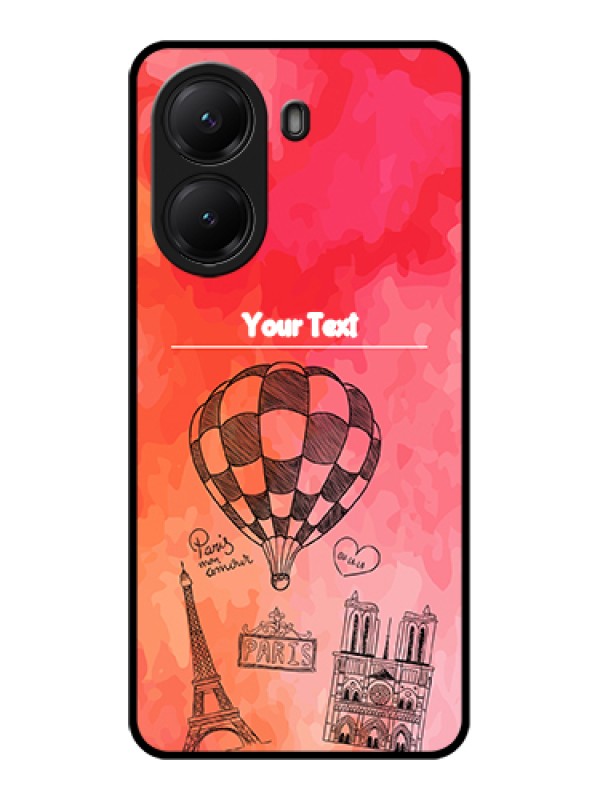 Custom Poco X7 Pro 5G Custom Glass Phone Case - Paris Theme Design