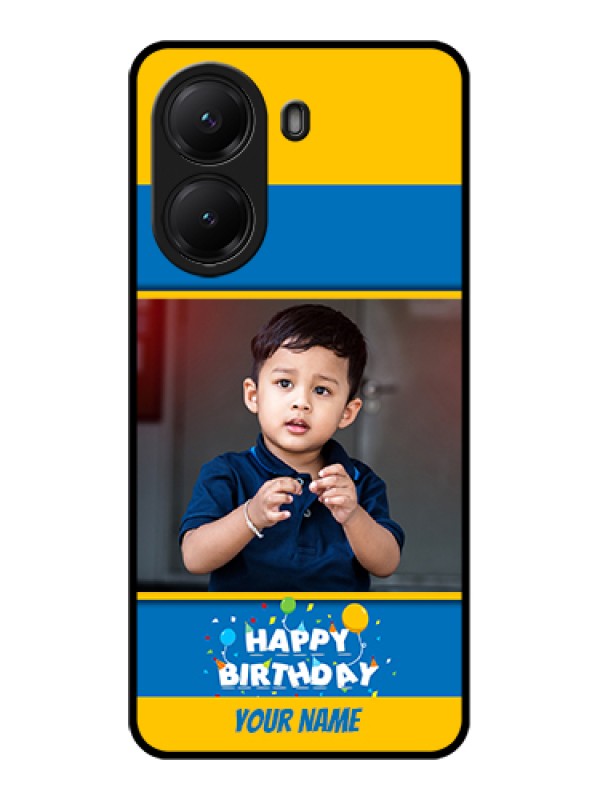 Custom Poco X7 Pro 5G Custom Glass Phone Case - Birthday Wishes Design