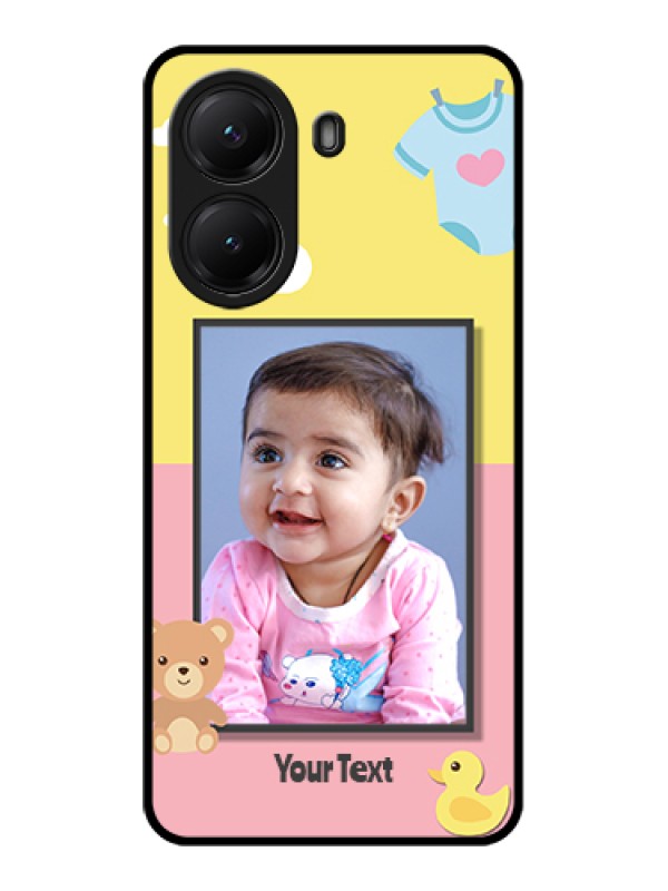 Custom Poco X7 Pro 5G Custom Glass Phone Case - Kids 2 Color Design