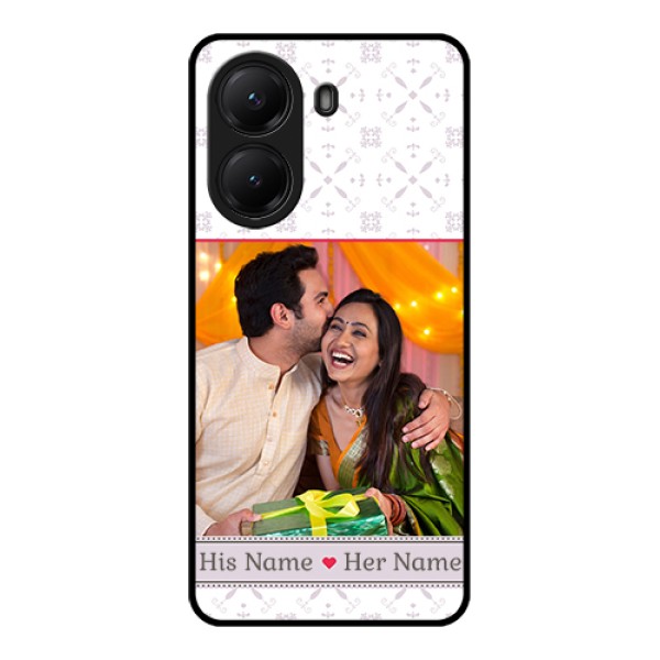 Poco X7 Pro 5G Custom Glass Phone Case - With Photo And Ethnic Design