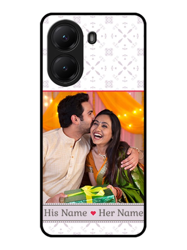 Custom Poco X7 Pro 5G Custom Glass Phone Case - With Photo And Ethnic Design