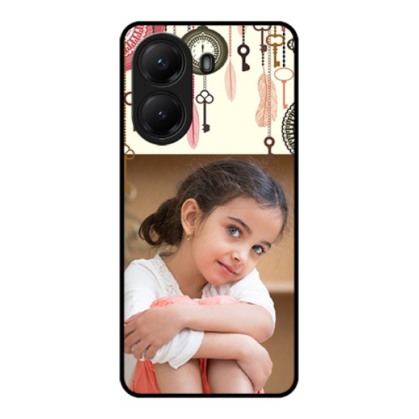 Poco X7 Pro 5G Custom Glass Phone Case - Boho Style Design