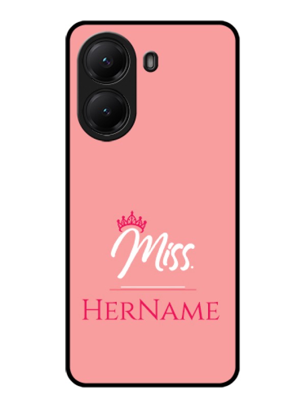 Custom Poco X7 Pro 5G Custom Glass Phone Case - Mrs With Name Design