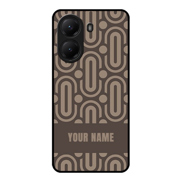 Poco X7 Pro 5G Custom Glass Phone Case - Captivating Zero Pattern Design Poco X7 Pro 5G Custom Glass Phone Case - Captivating Zero Pattern Design