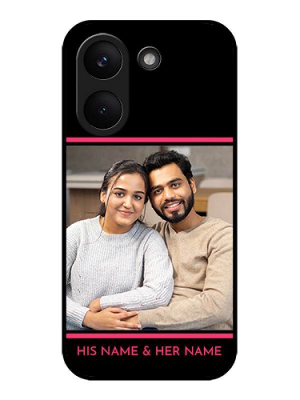 Custom Poco X8 Pro 5G Custom Glass Phone Case - With Add Text Design