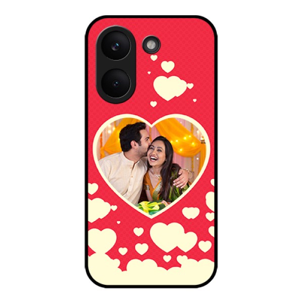 Poco X8 Pro 5G Custom Glass Phone Case - Love Symbols Phone Cover Design