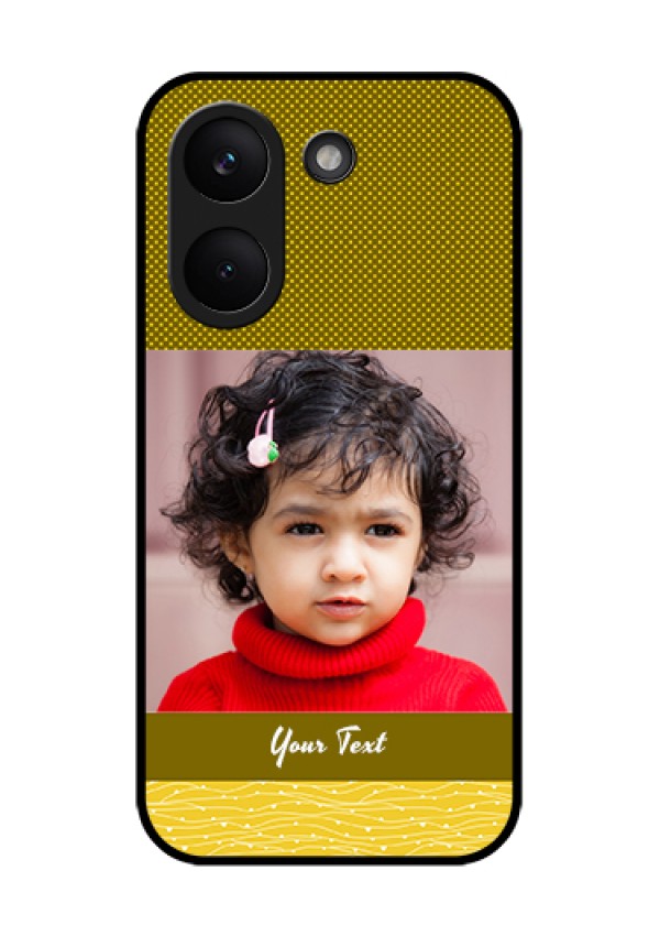 Poco X8 Pro 5G Custom Glass Phone Case - Simple Green Color Design