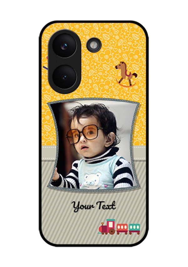 Poco X8 Pro 5G Custom Glass Phone Case - Baby Picture Upload Design