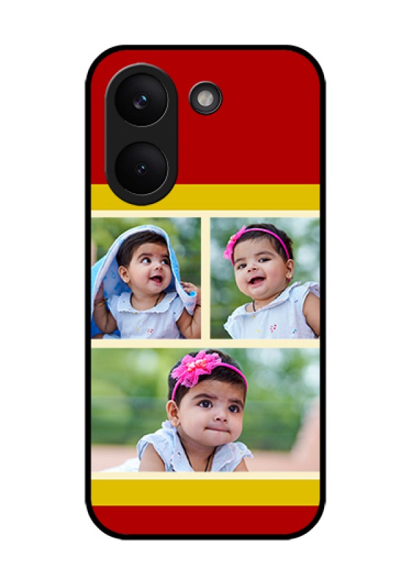 Poco X8 Pro 5G Custom Glass Phone Case - Multiple Pic Upload Design