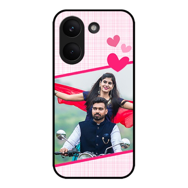 Poco X8 Pro 5G Custom Glass Phone Case - Love Shape Heart Design