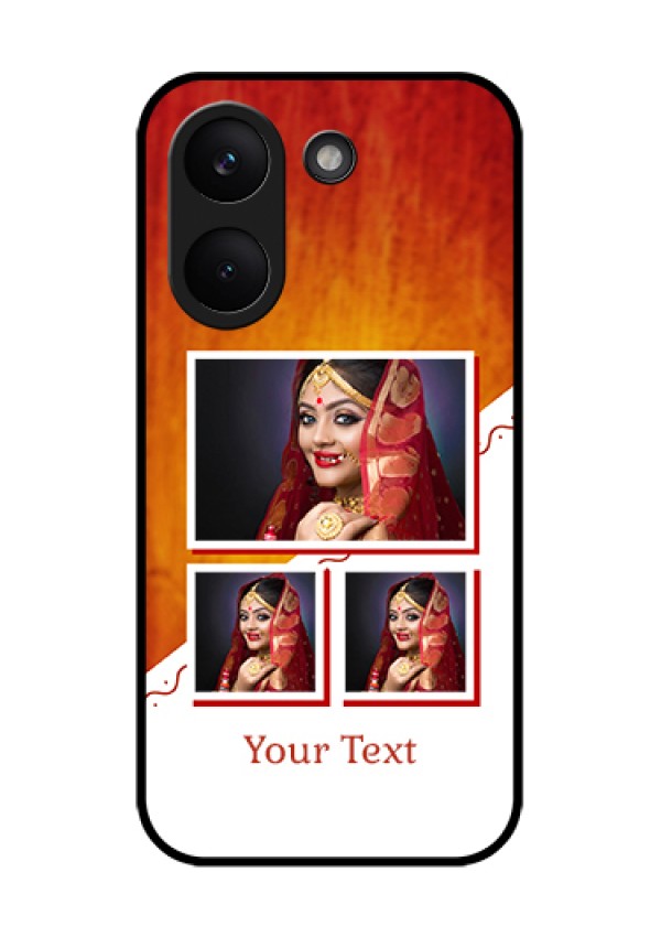 Poco X8 Pro 5G Custom Glass Phone Case - Wedding Memories Design