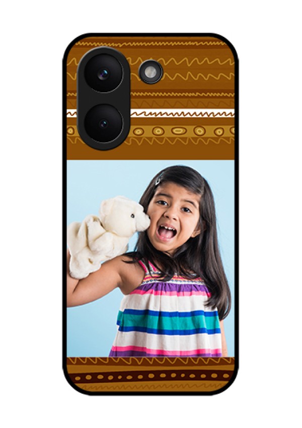 Poco X8 Pro 5G Custom Glass Phone Case - Friends Picture Upload Design