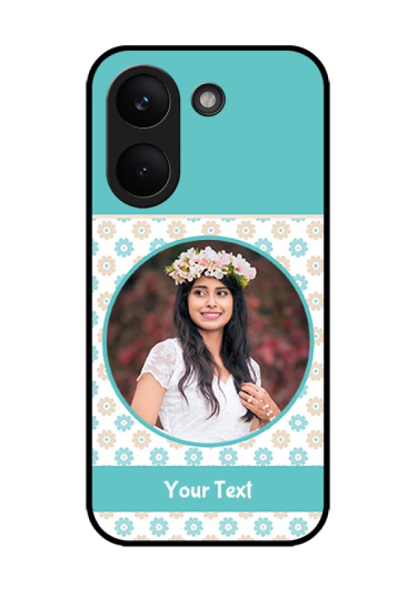 Poco X8 Pro 5G Custom Glass Phone Case - Beautiful Flowers Design