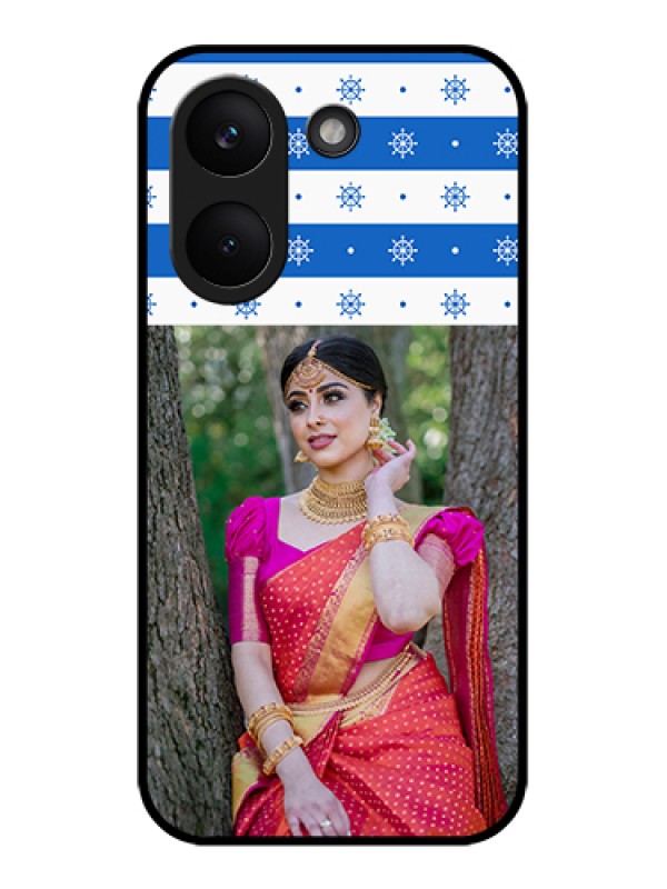 Custom Poco X8 Pro 5G Custom Glass Phone Case - Snow Pattern Design