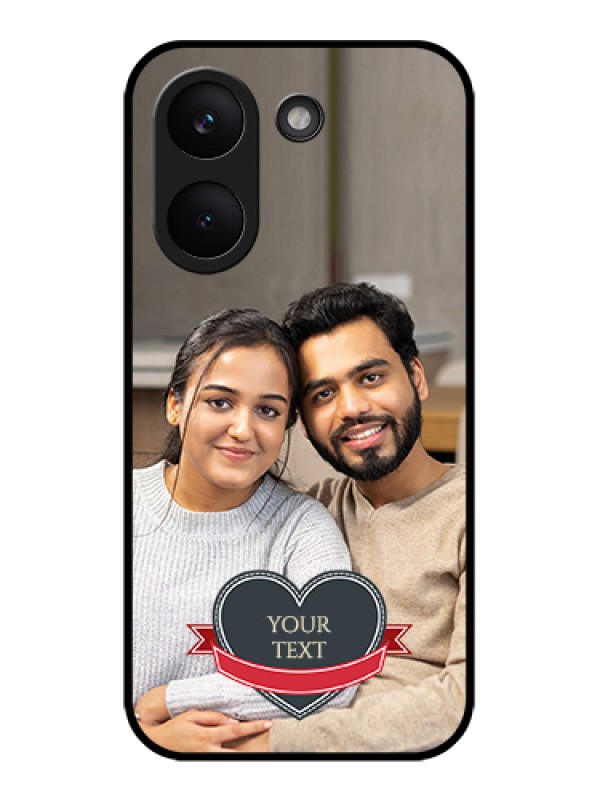 Custom Poco X8 Pro 5G Custom Glass Phone Case - Just Married Couple Design
