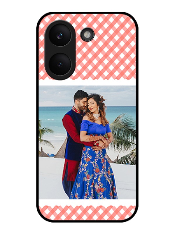 Custom Poco X8 Pro 5G Custom Glass Phone Case - Pink Pattern Design