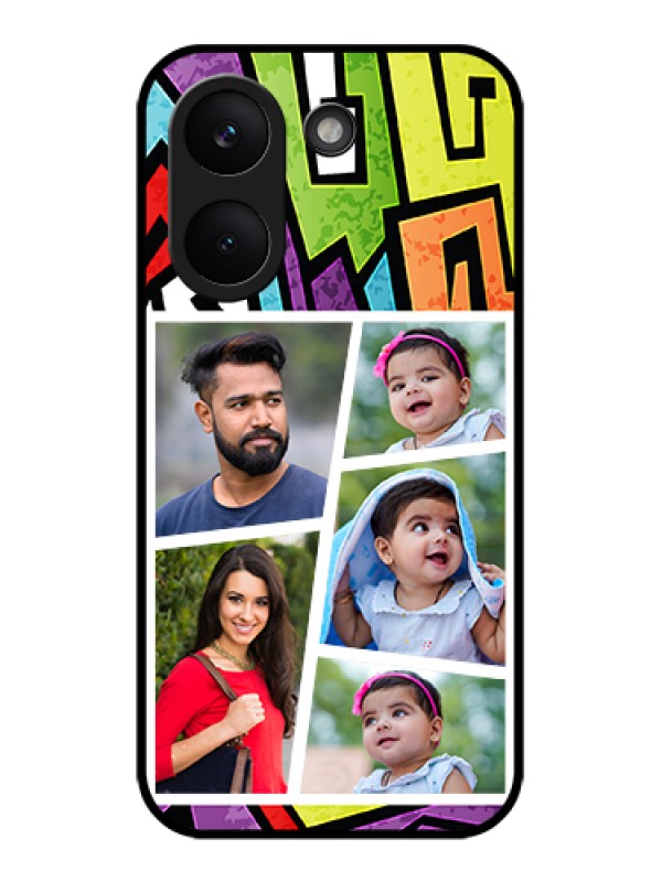 Custom Poco X8 Pro 5G Custom Glass Phone Case - Graffiti Pattern Design
