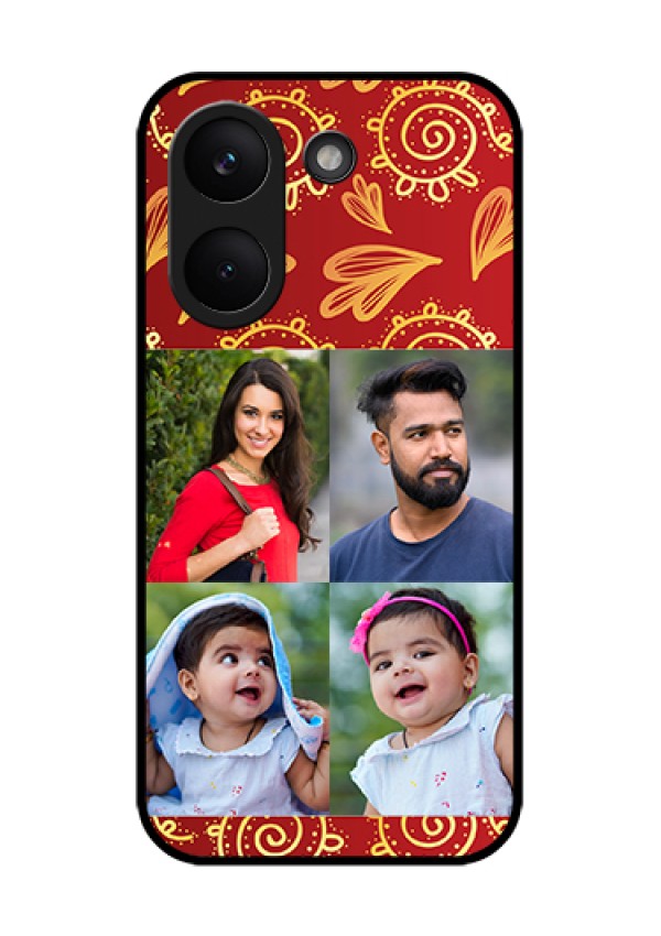 Poco X8 Pro 5G Custom Glass Phone Case - 4 Image Traditional Design
