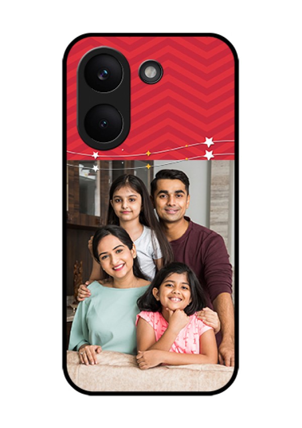 Poco X8 Pro 5G Custom Glass Phone Case - Happy Family Design